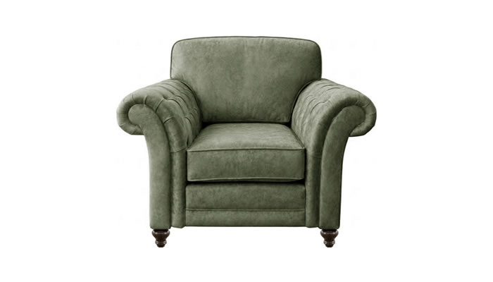 Signature Collection Blenheim Armchair in Aston Sage Fabric